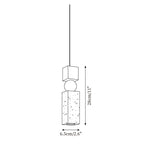 Norreloria Travertine Pendant Light-Moonnatur