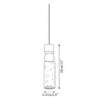 Norreloria Travertine Pendant Light-Moonnatur