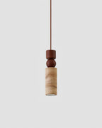 Norreloria Travertine Pendant Light-Moonnatur