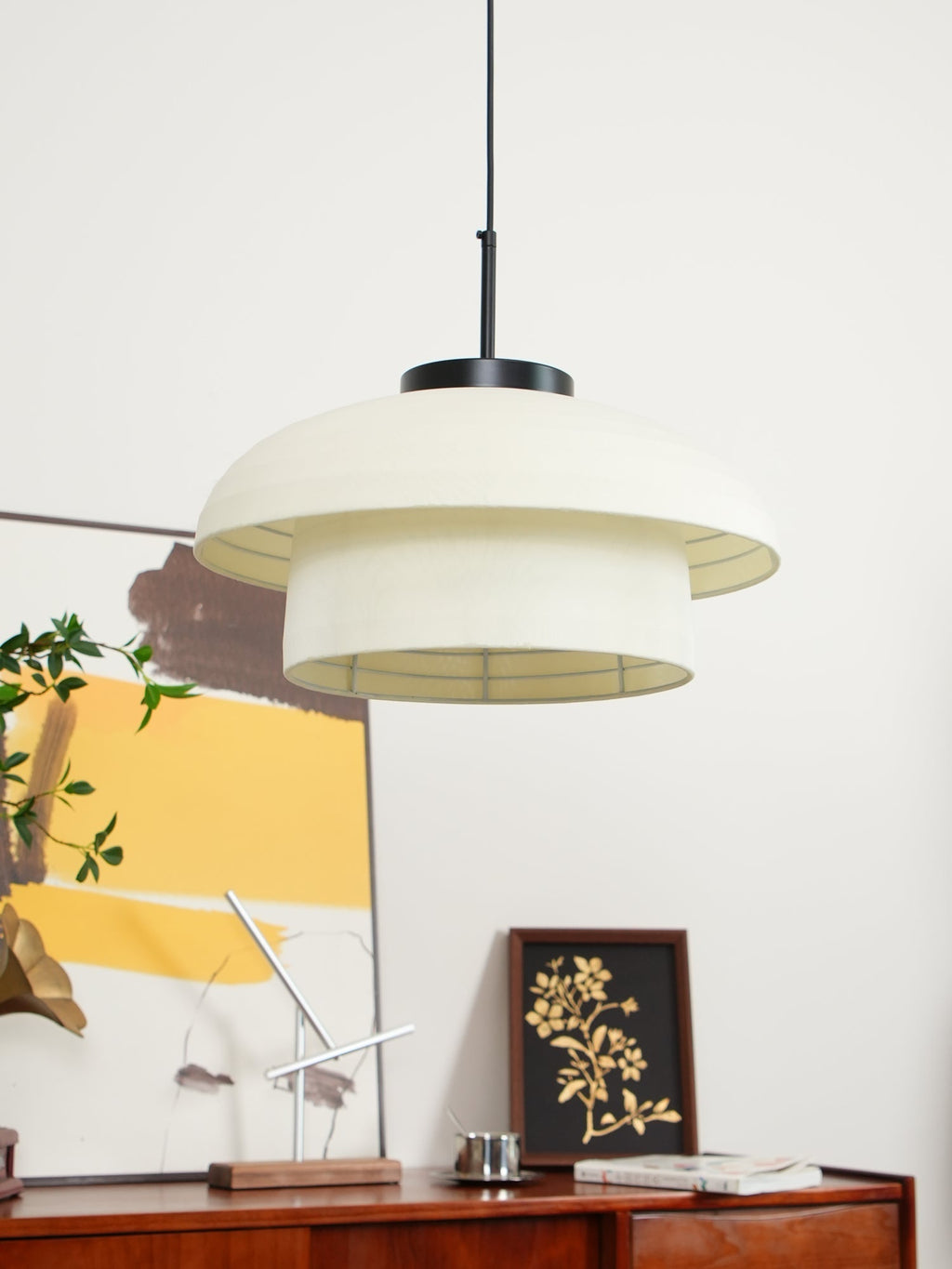 Belleth Fabric Pendant Light-Moonnatur