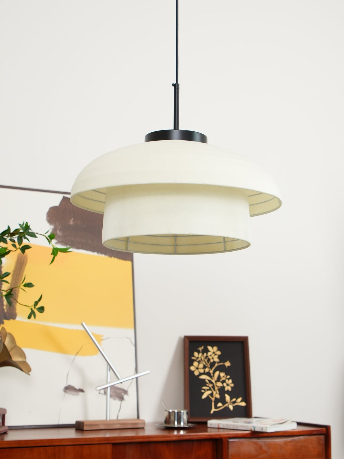 Belleth Fabric Pendant Light-Moonnatur