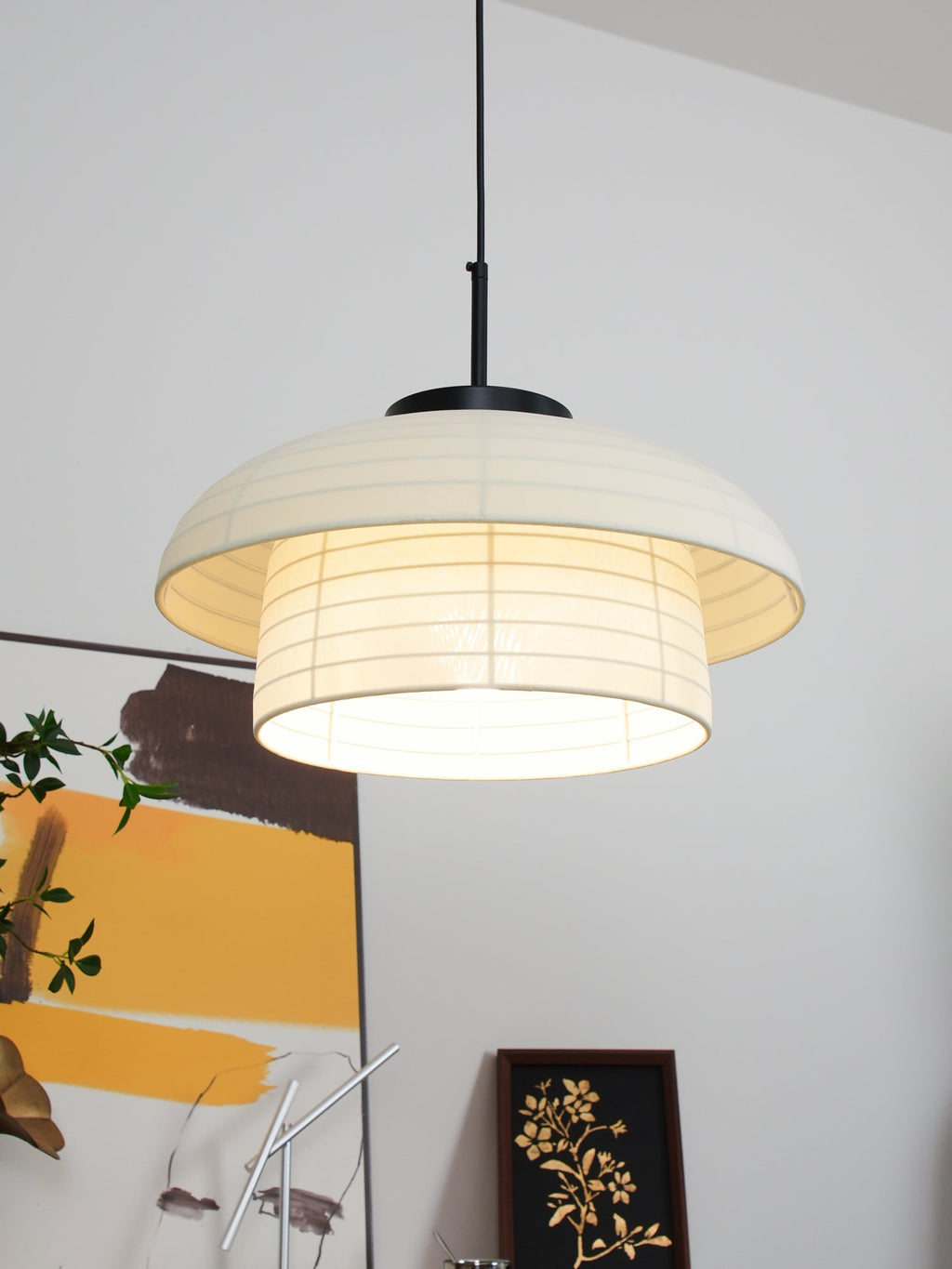 Belleth Fabric Pendant Light-Moonnatur