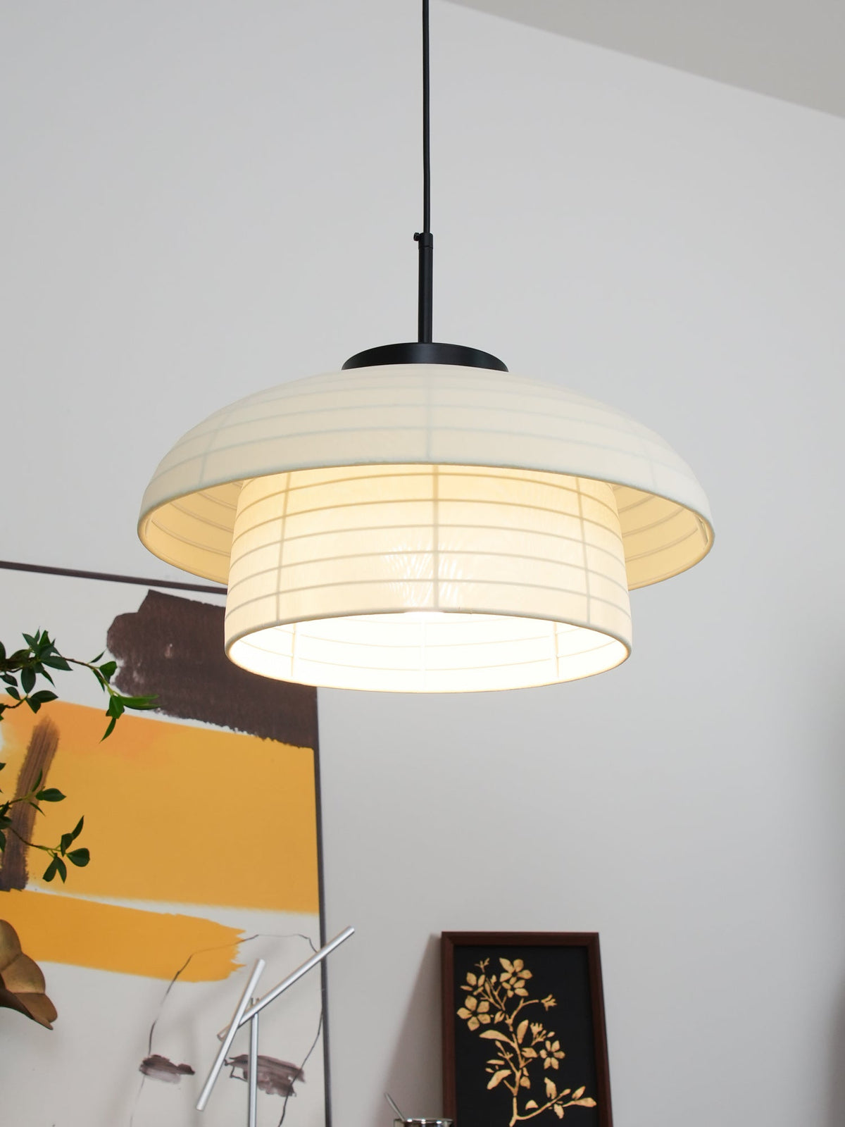 Belleth Fabric Pendant Light-Moonnatur