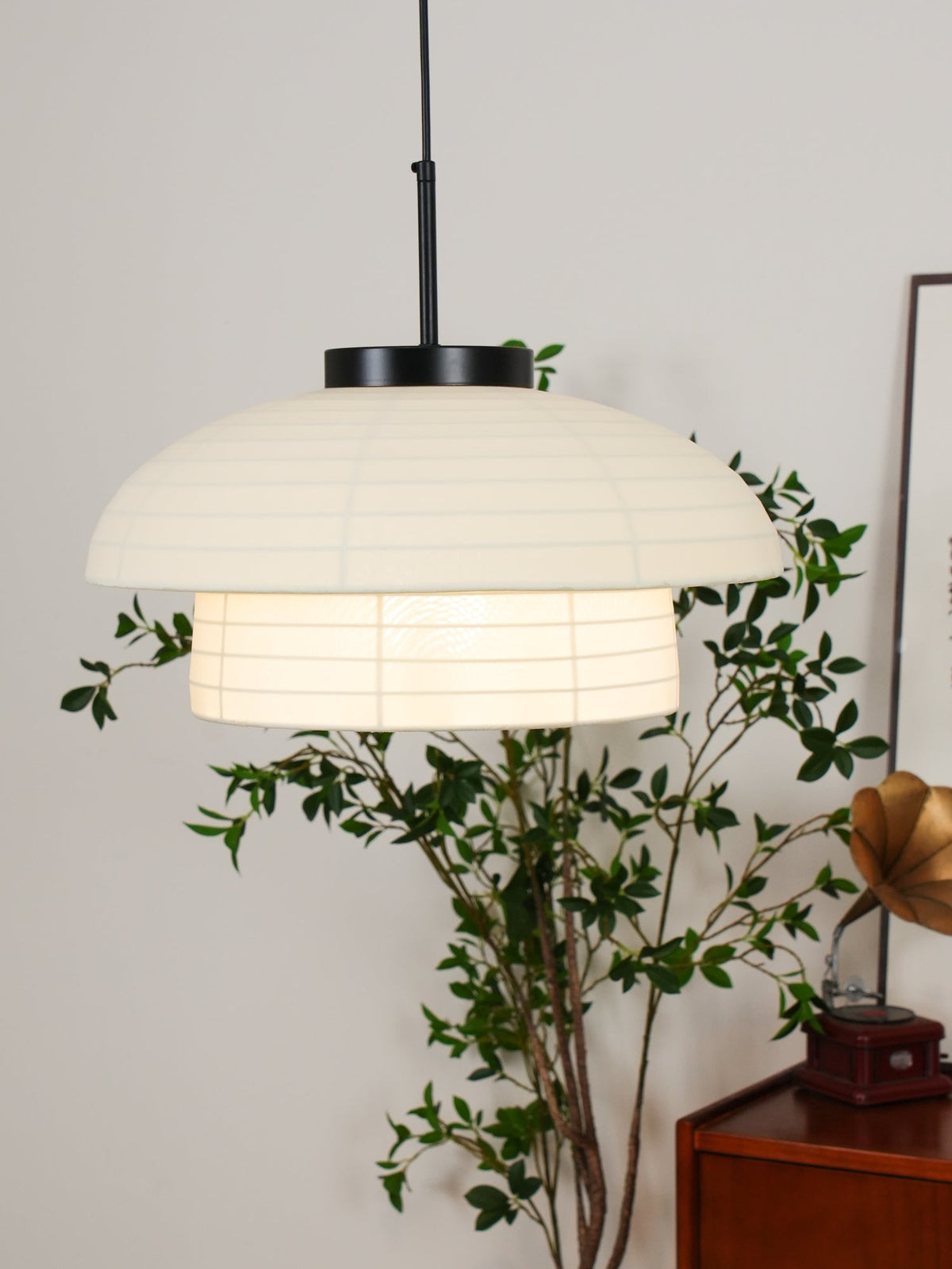 Belleth Fabric Pendant Light-Moonnatur