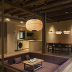Belleth Fabric Pendant Light-Moonnatur