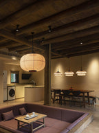 Belleth Fabric Pendant Light-Moonnatur