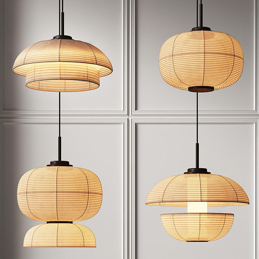 Belleth Fabric Pendant Light-Moonnatur