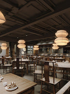 Belleth Fabric Pendant Light-Moonnatur