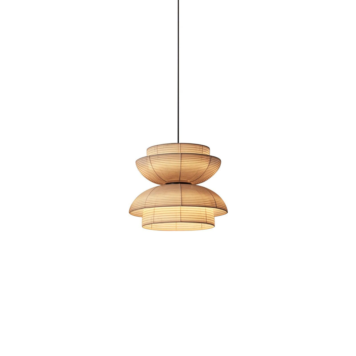 Belleth Fabric Pendant Light-Moonnatur