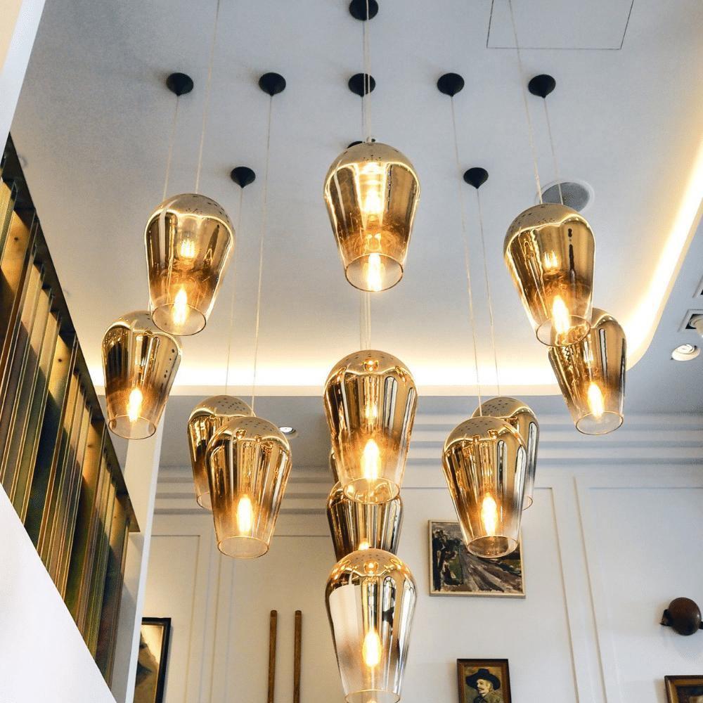 Finrora Glass Pendant Light-Moonnatur