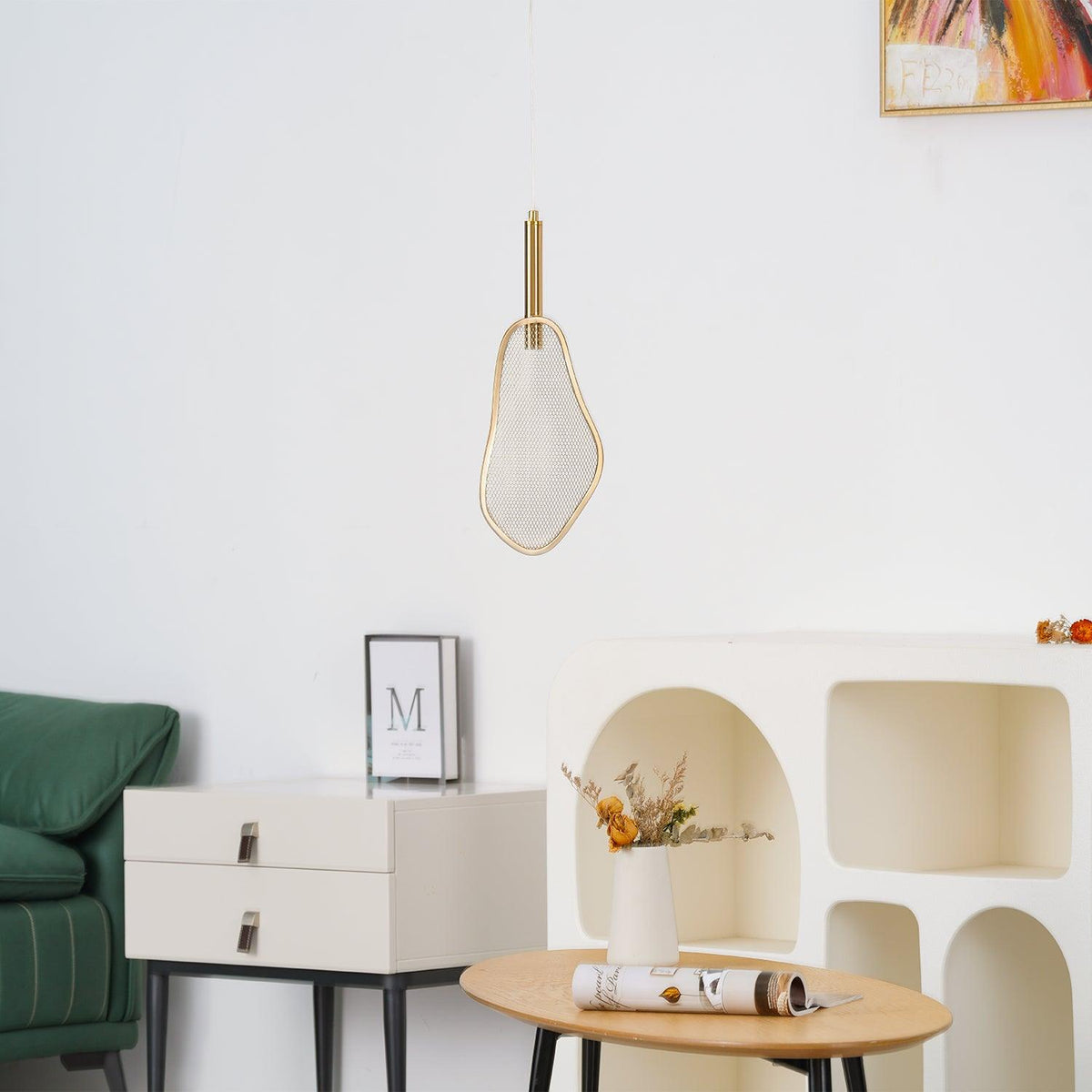 Woldenhaven Iron Pendant Light-Moonnatur