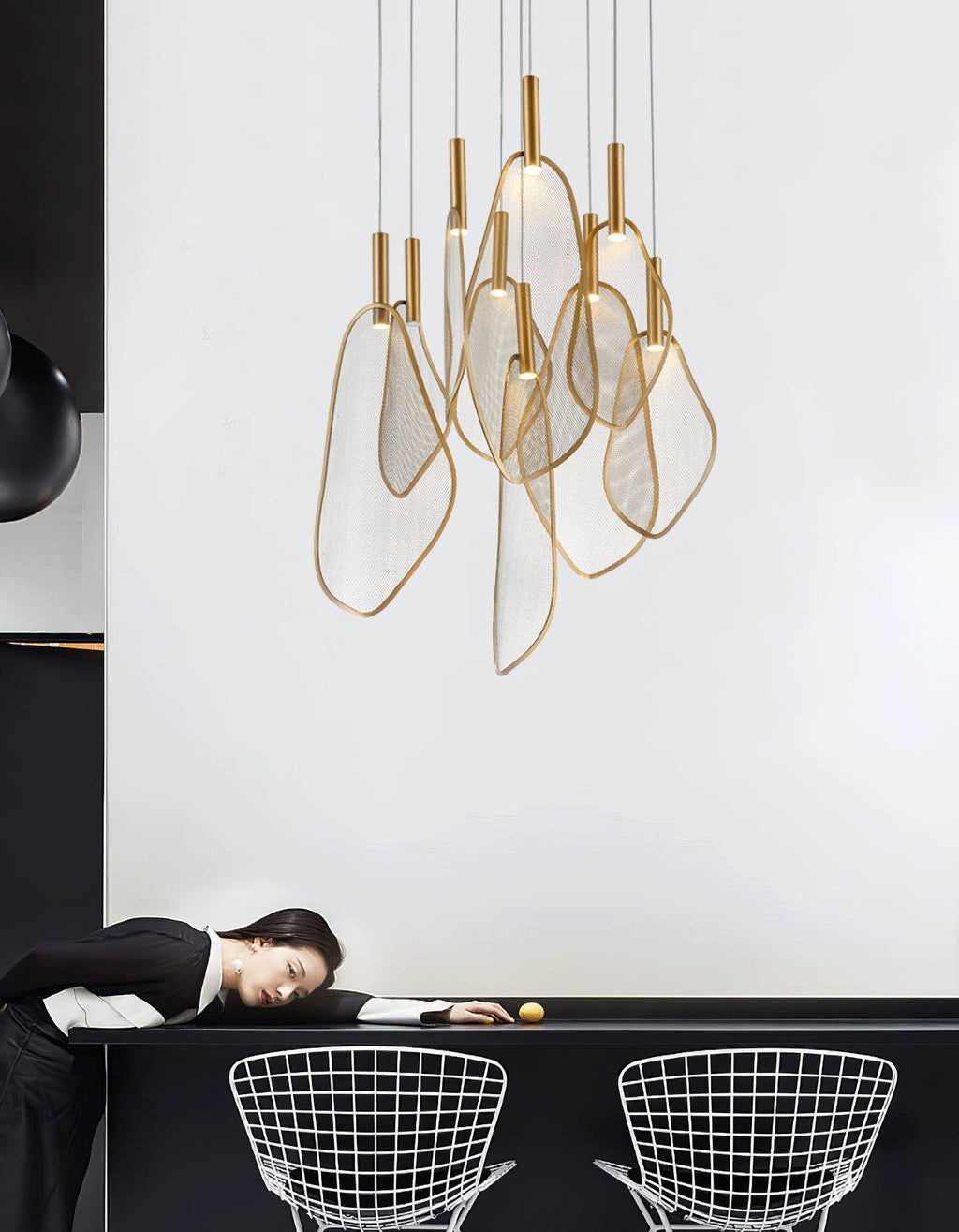 Woldenhaven Iron Pendant Light-Moonnatur