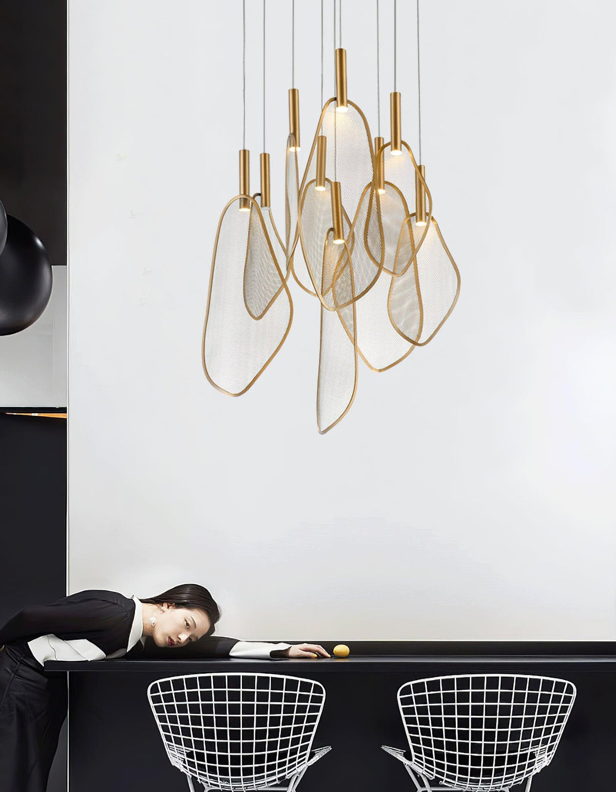 Woldenhaven Iron Pendant Light-Moonnatur