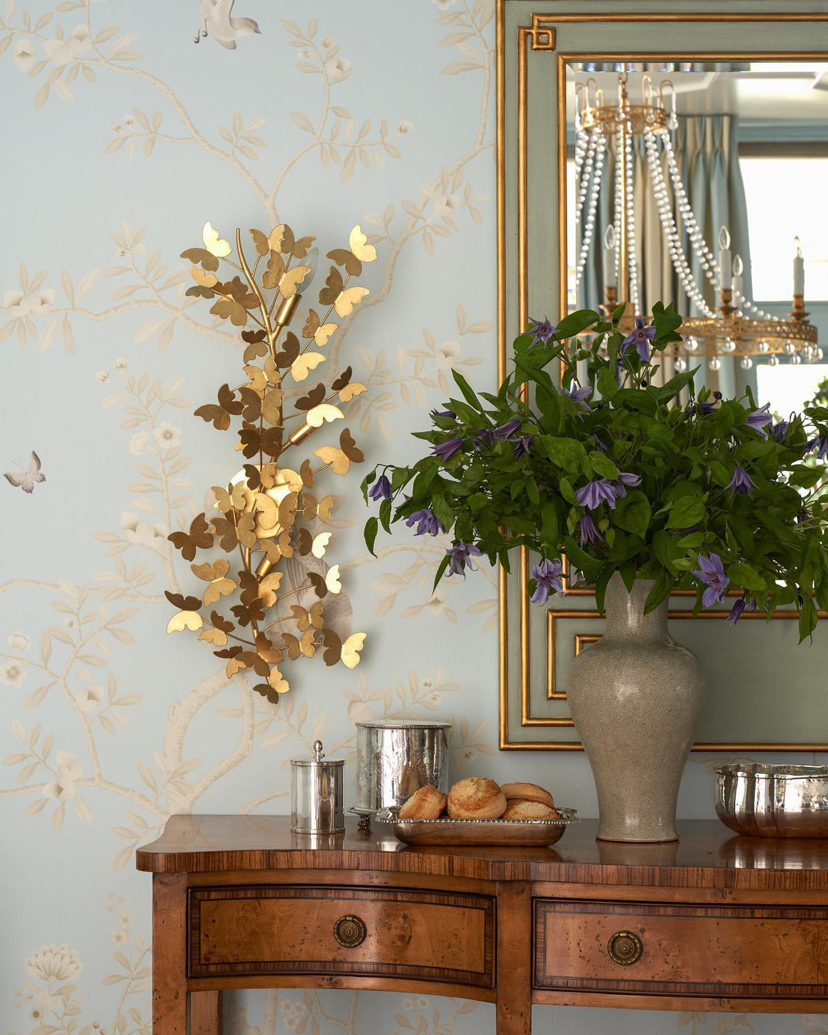 Altongrove Brass Wall Light-Moonnatur