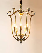 Aldricella Brass Chandelier-Moonnatur