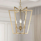 Aldricella Brass Chandelier-Moonnatur