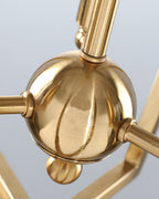 Aldricella Brass Chandelier-Moonnatur