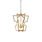 Aldricella Brass Chandelier-Moonnatur
