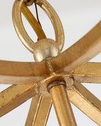 Aldricella Brass Chandelier-Moonnatur