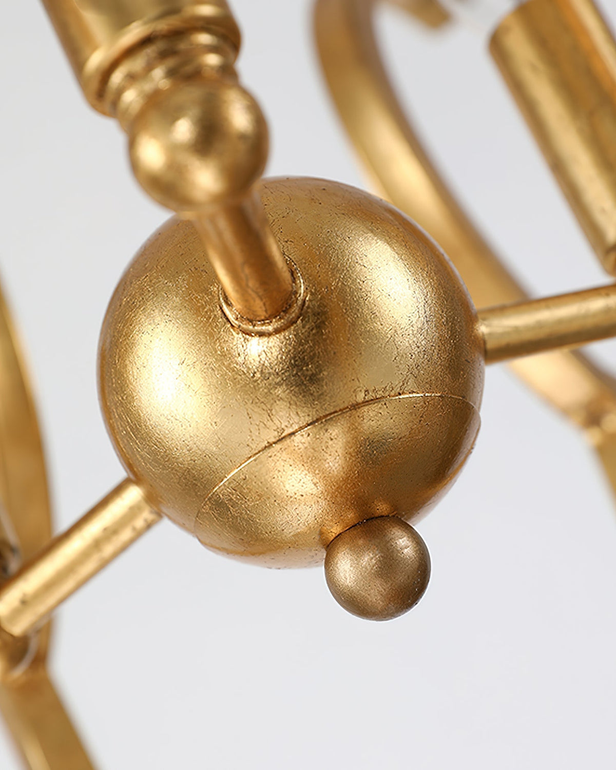 Aldricella Brass Chandelier-Moonnatur