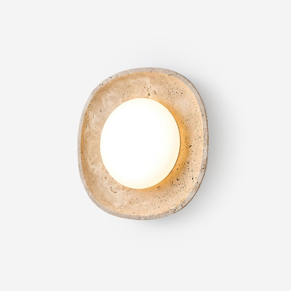 Faldenenora Travertine Wall Light-Moonnatur