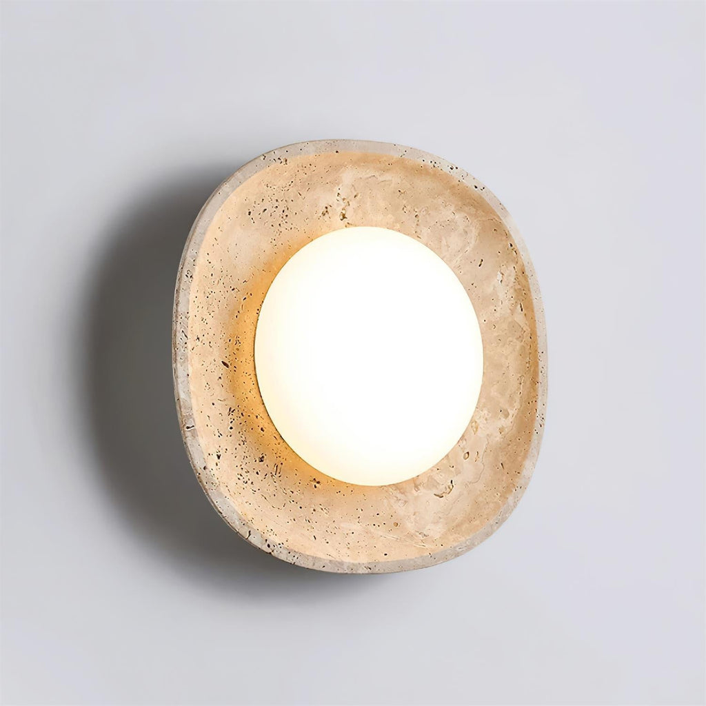 Faldenenora Travertine Wall Light-Moonnatur