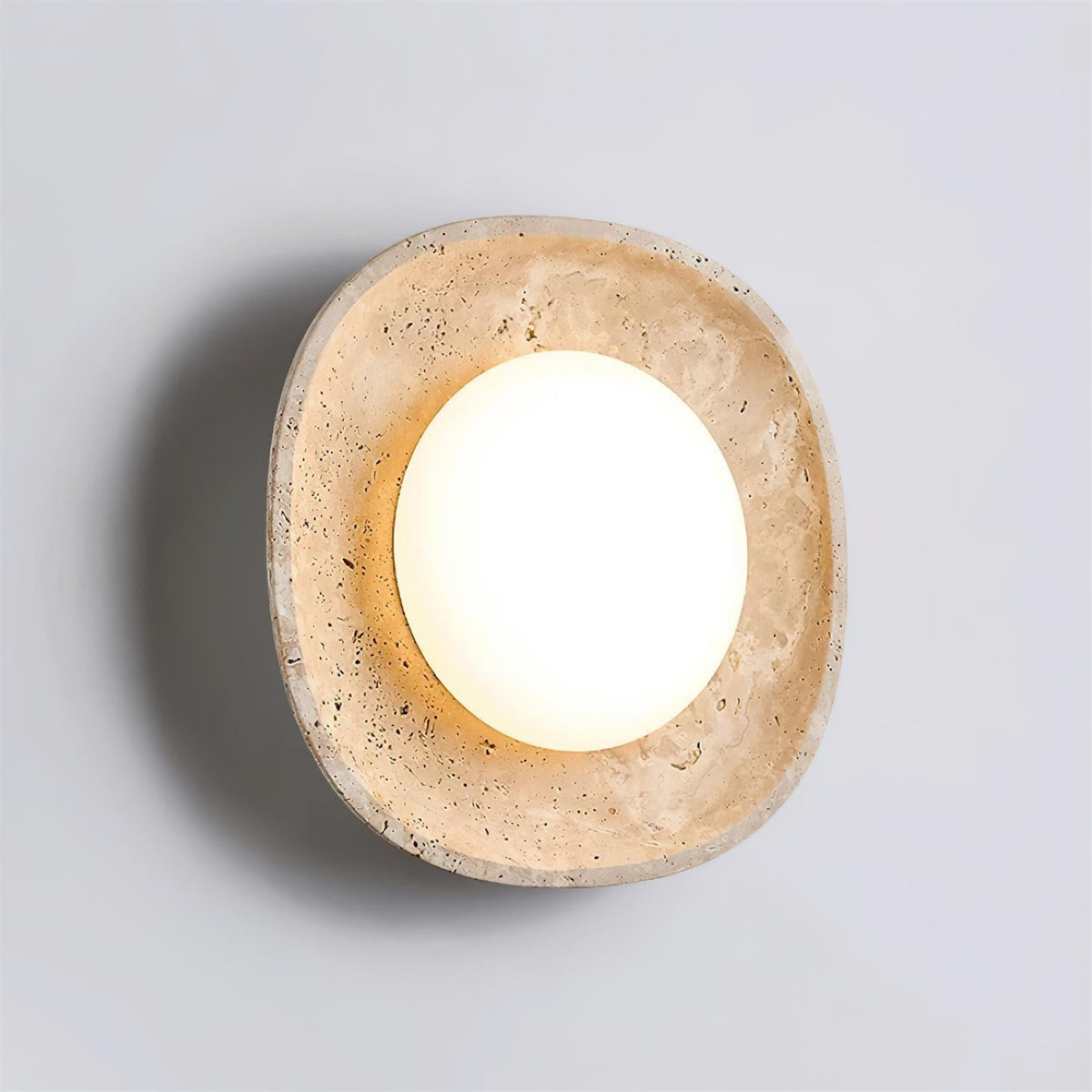 Faldenenora Travertine Wall Light-Moonnatur