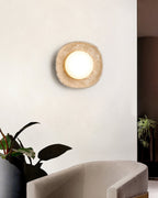 Faldenenora Travertine Wall Light-Moonnatur