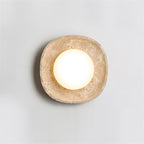 Faldenenora Travertine Wall Light-Moonnatur