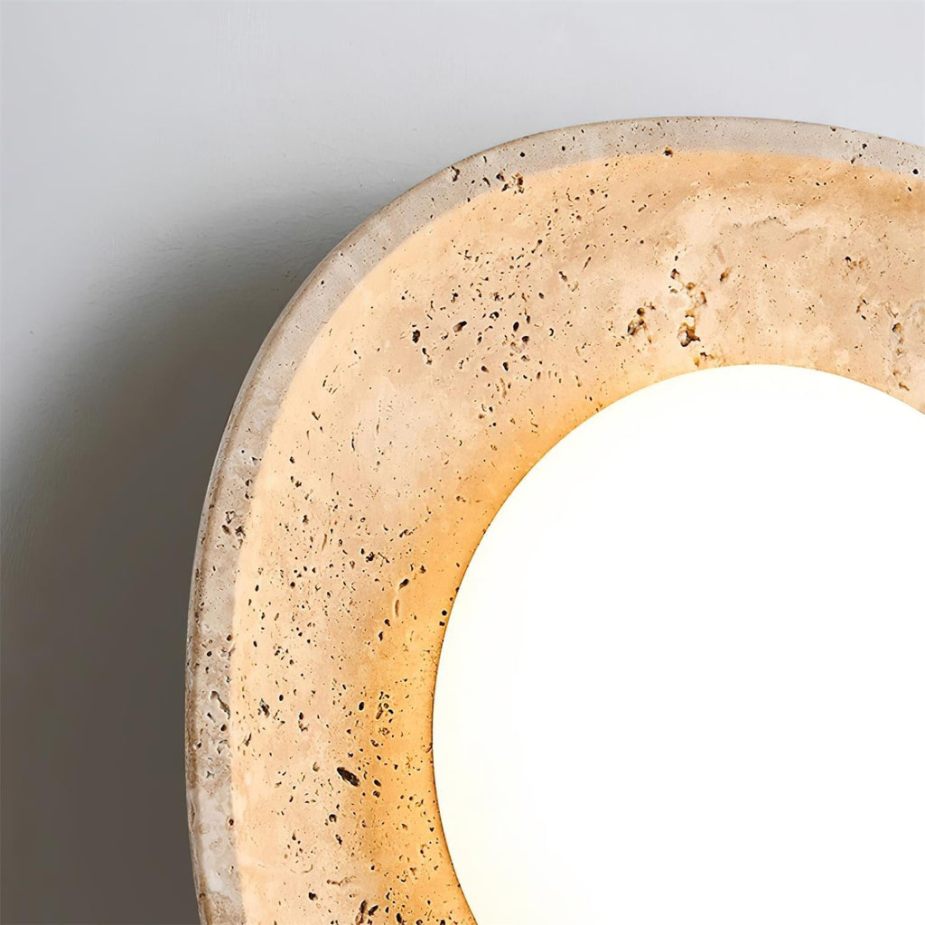 Faldenenora Travertine Wall Light-Moonnatur