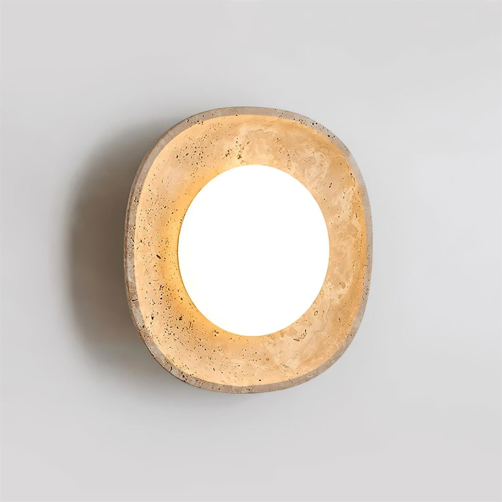 Faldenenora Travertine Wall Light-Moonnatur