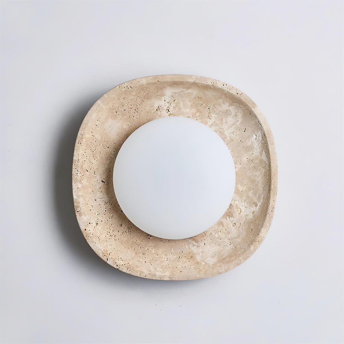 Faldenenora Travertine Wall Light-Moonnatur