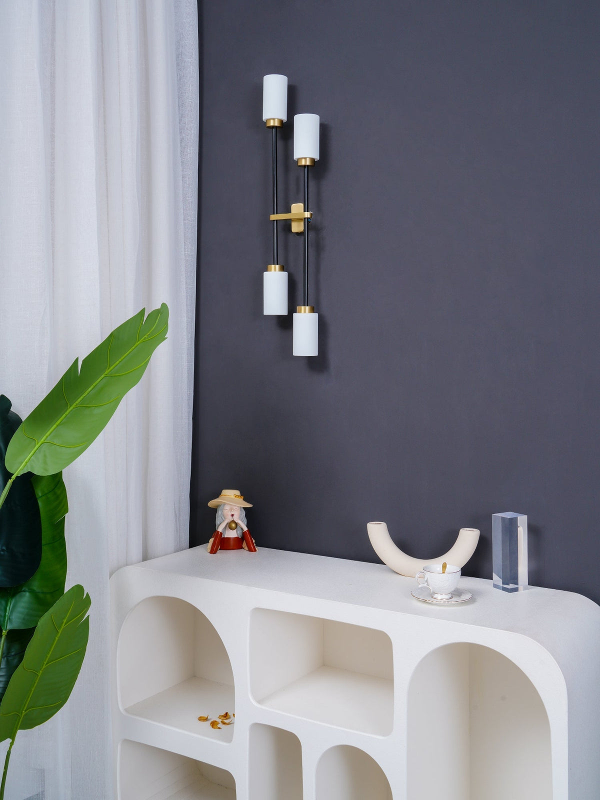 Eldenis Glass Wall Light-Moonnatur