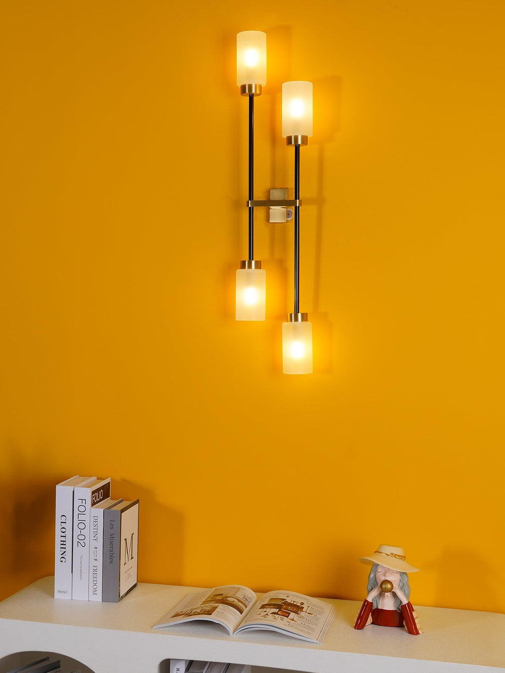 Eldenis Glass Wall Light-Moonnatur