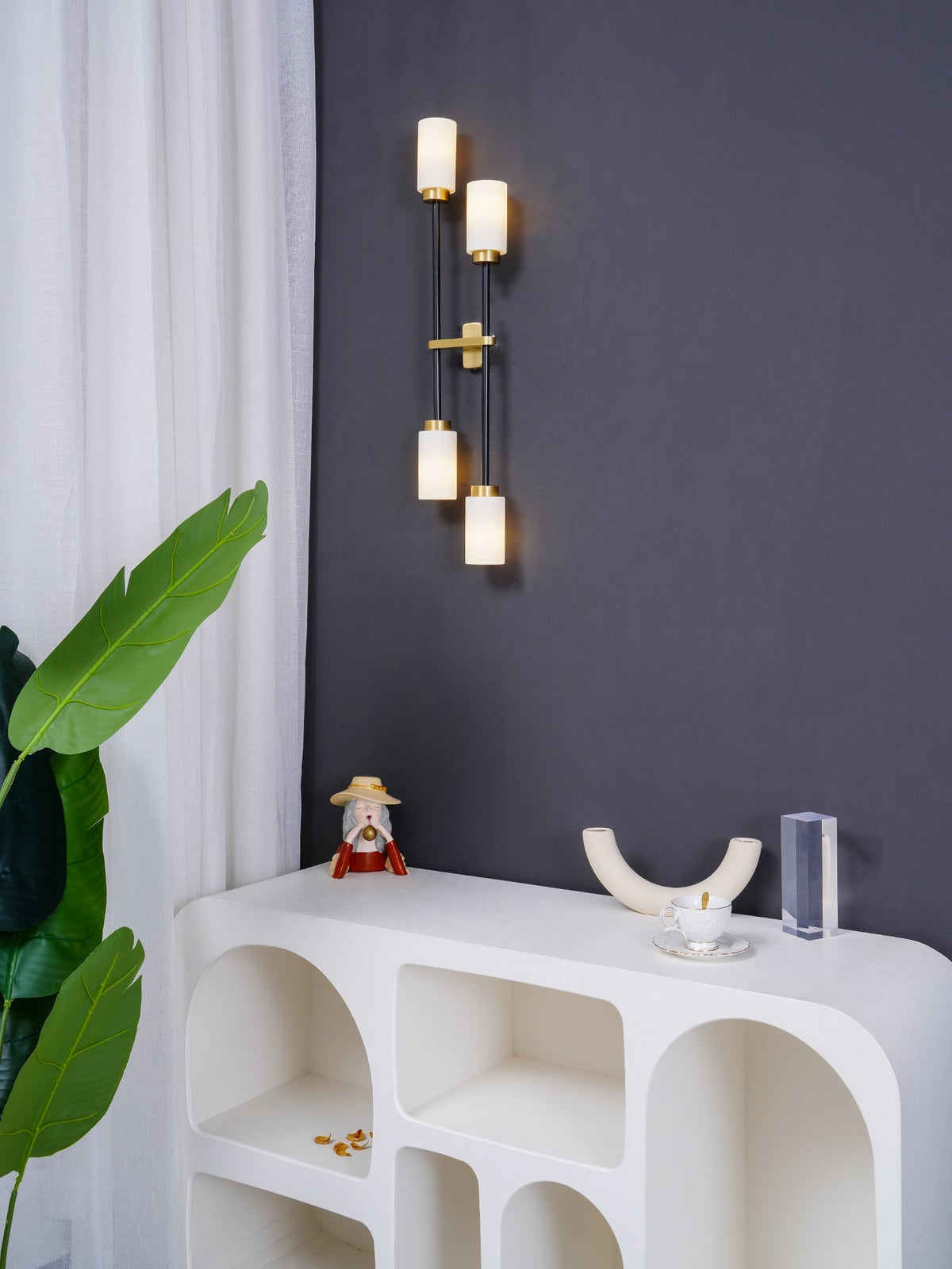 Eldenis Glass Wall Light-Moonnatur