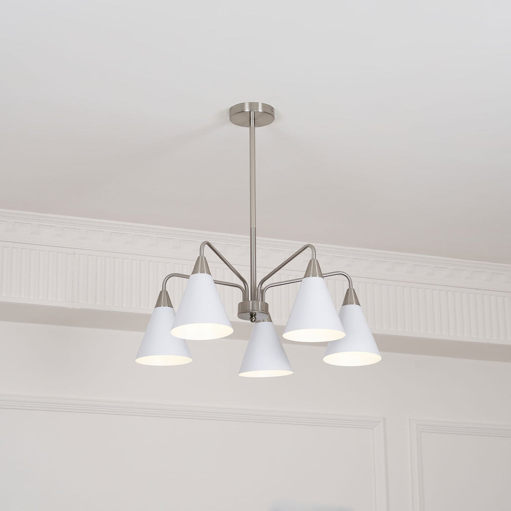 Helrenelle Iron Chandelier-Moonnatur