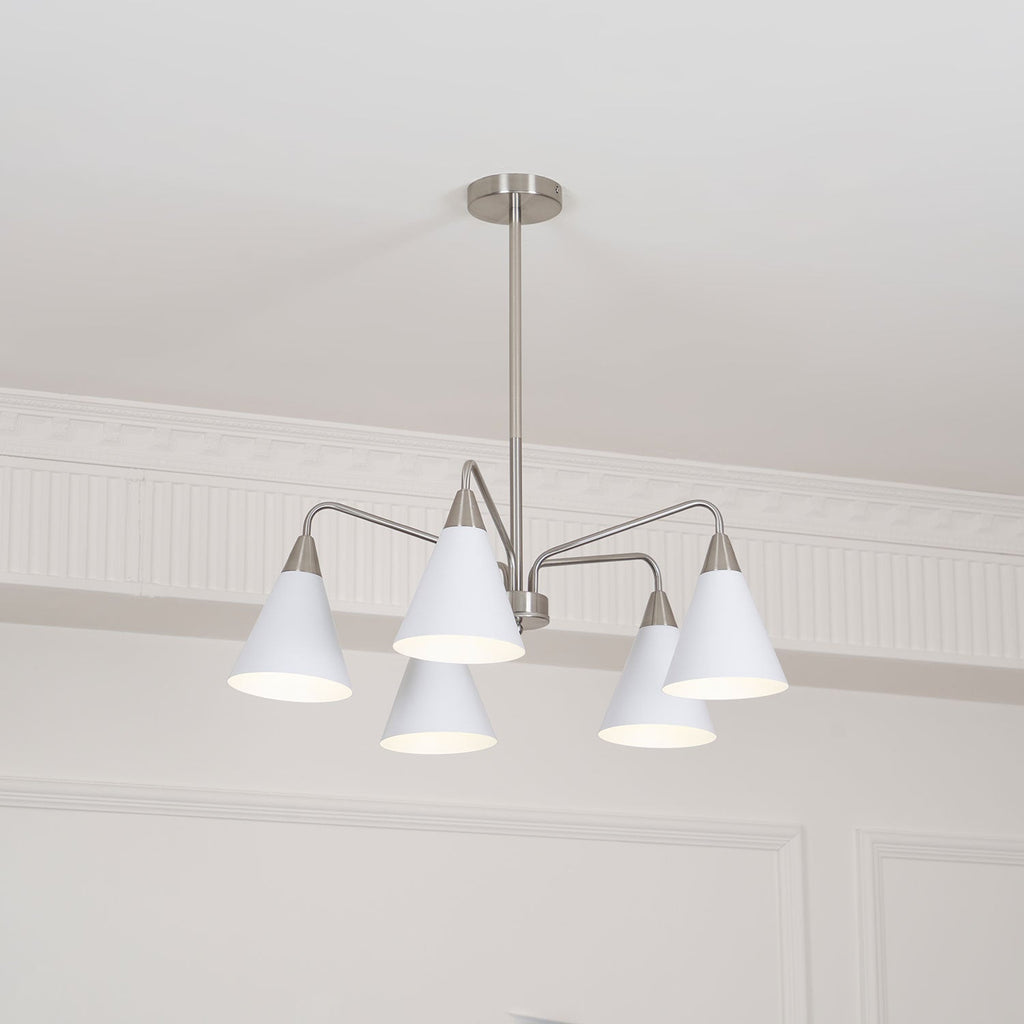 Helrenelle Iron Chandelier-Moonnatur