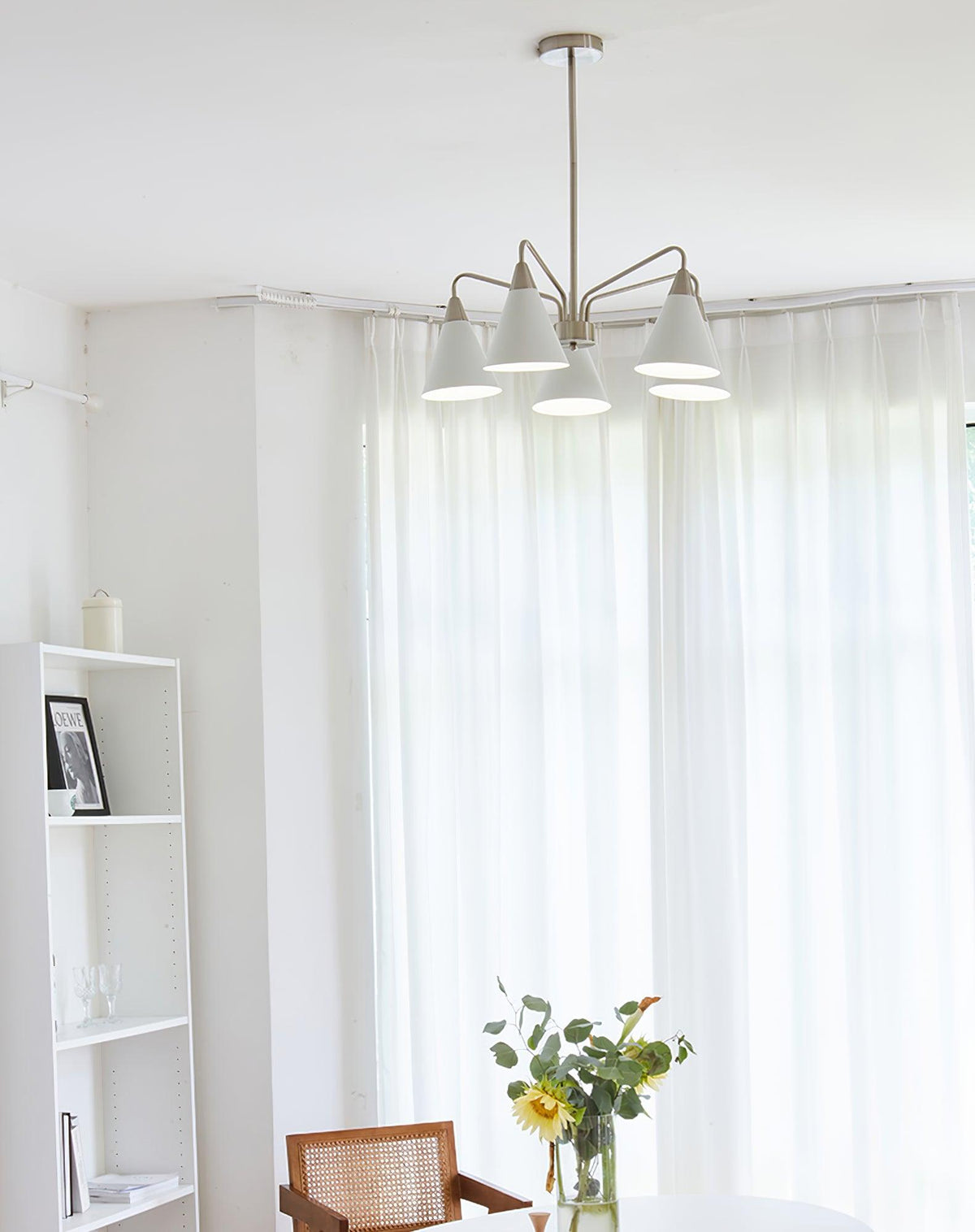 Helrenelle Iron Chandelier-Moonnatur