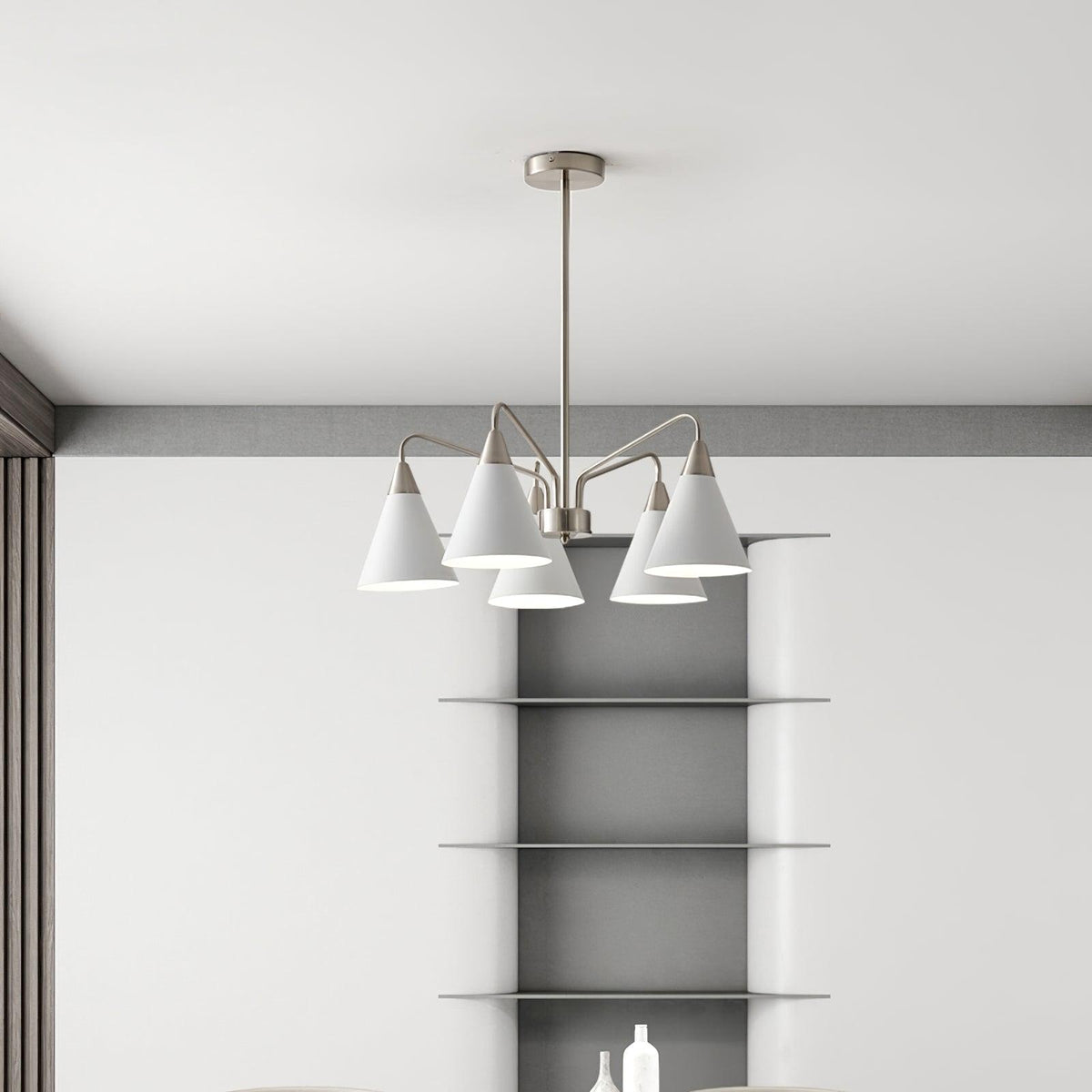 Helrenelle Iron Chandelier-Moonnatur