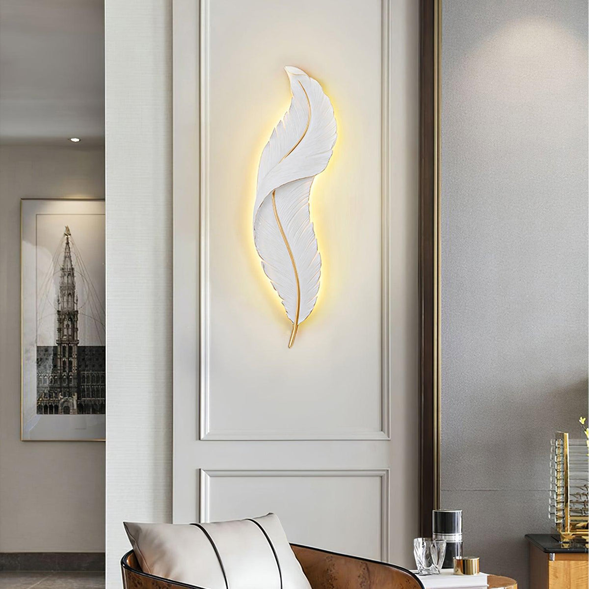 Ilvenina Resin Wall Light-Moonnatur