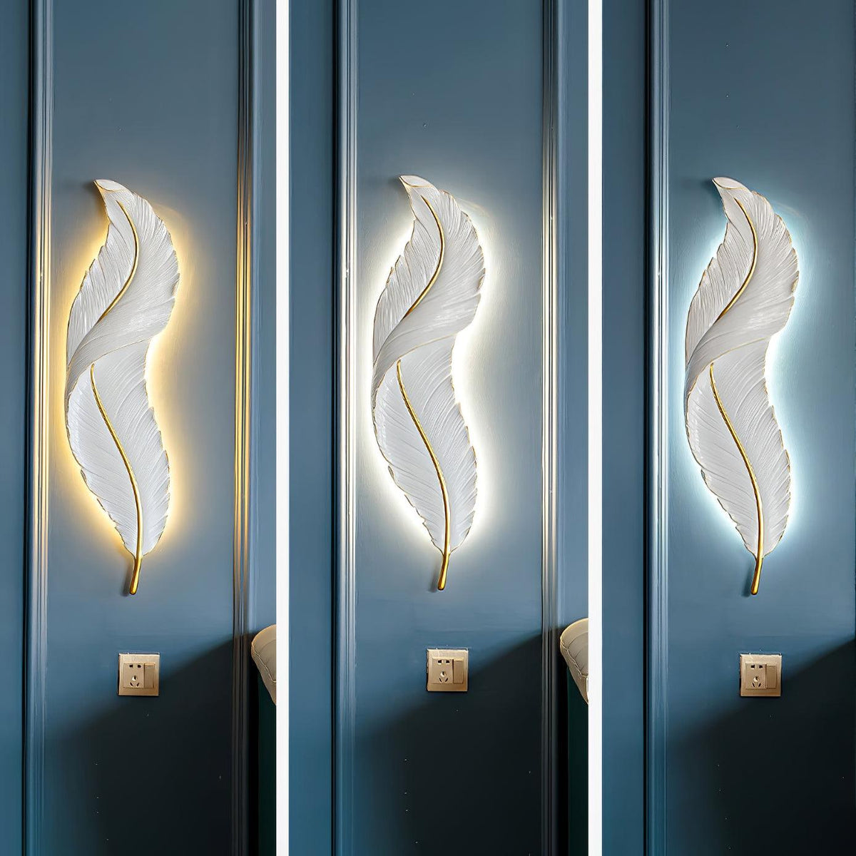 Ilvenina Resin Wall Light-Moonnatur