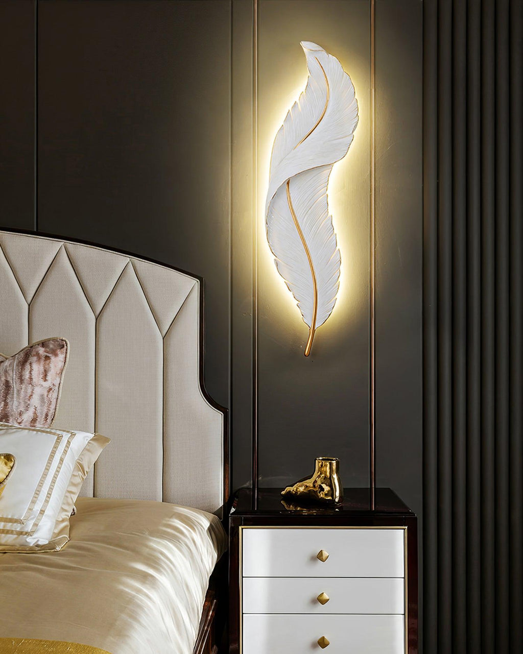 Ilvenina Resin Wall Light-Moonnatur