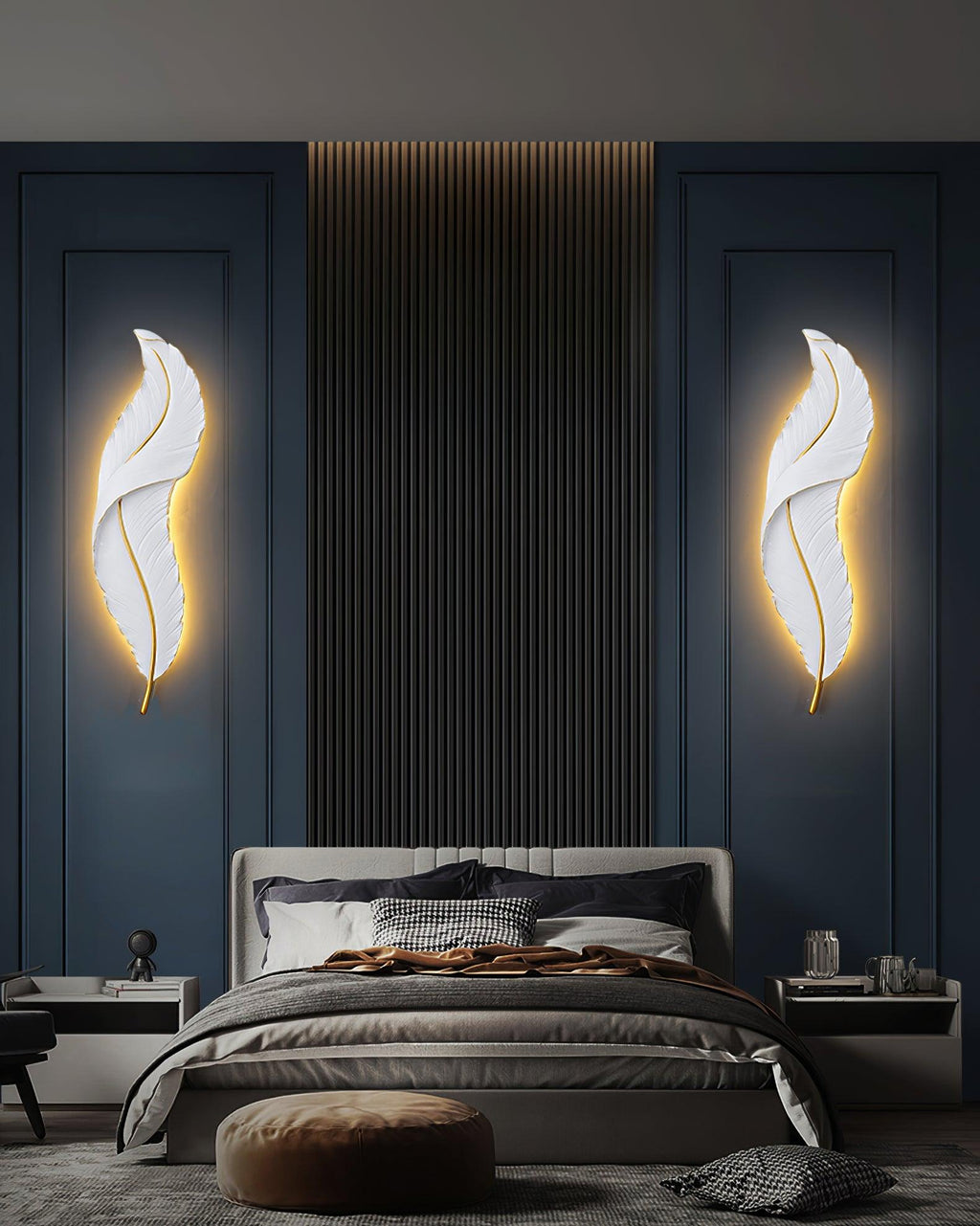 Ilvenina Resin Wall Light-Moonnatur