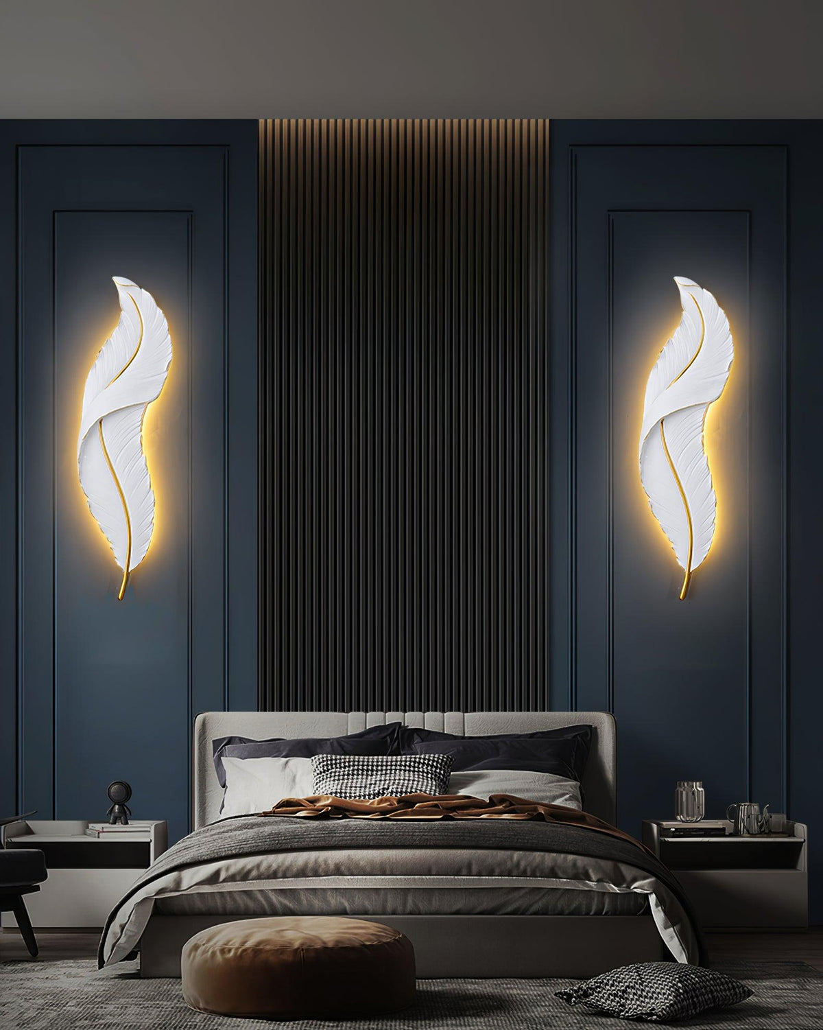 Ilvenina Resin Wall Light-Moonnatur