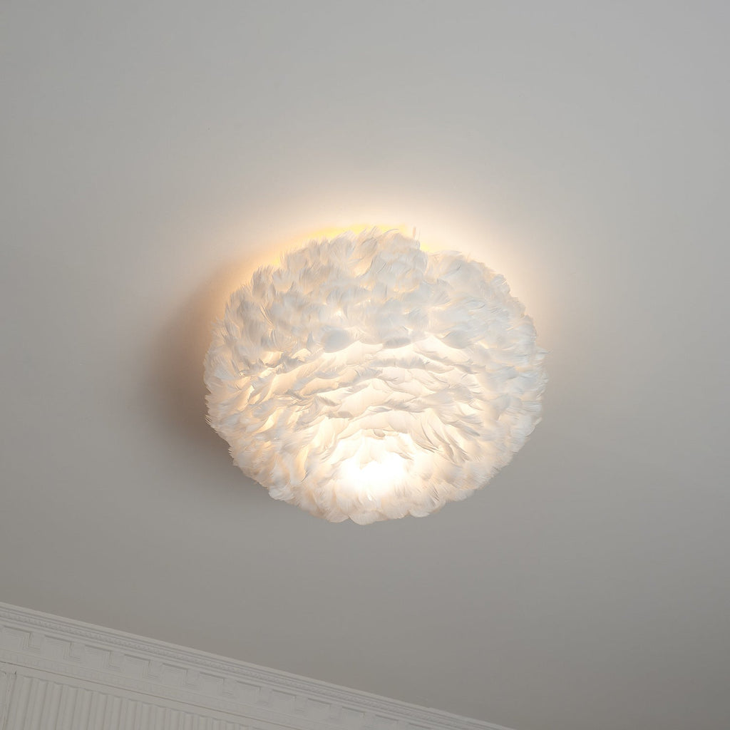 Haldenwyn Feather Ceiling Light-Moonnatur