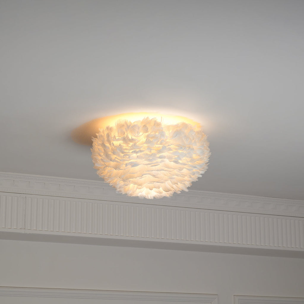 Haldenwyn Feather Ceiling Light-Moonnatur