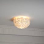 Haldenwyn Feather Ceiling Light-Moonnatur
