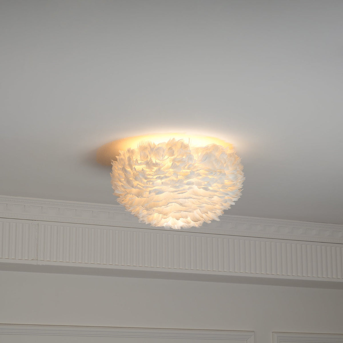 Haldenwyn Feather Ceiling Light-Moonnatur