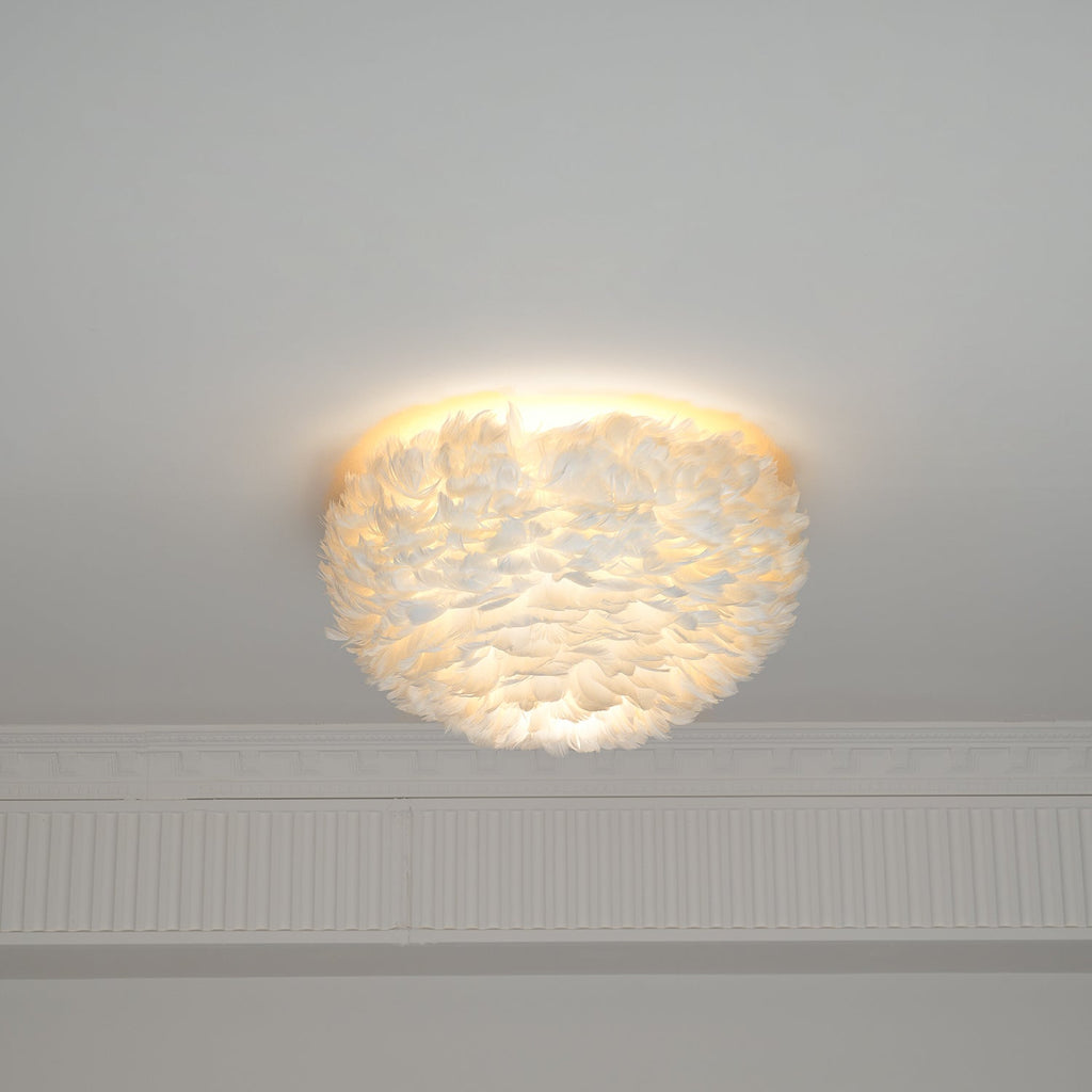 Haldenwyn Feather Ceiling Light-Moonnatur