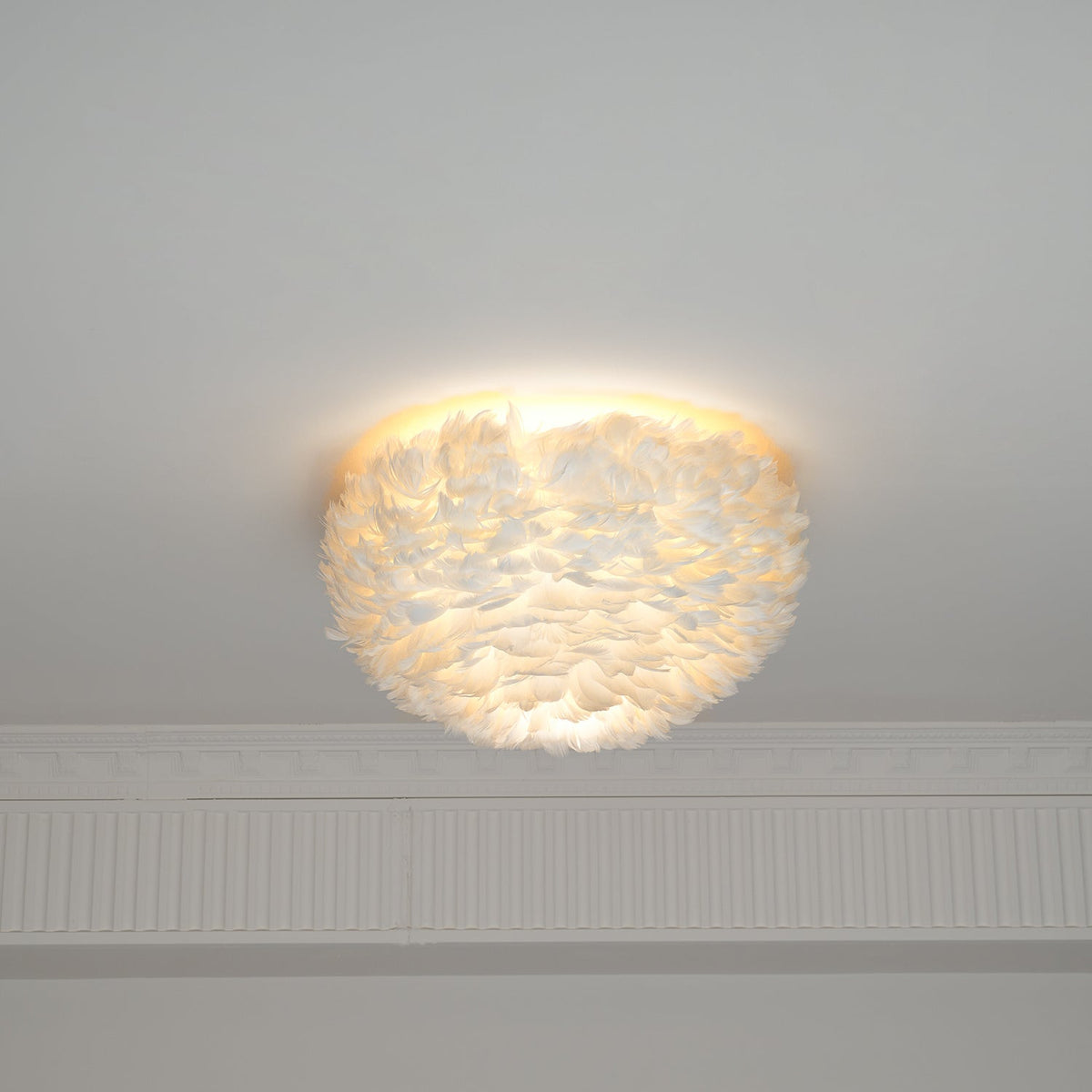 Haldenwyn Feather Ceiling Light-Moonnatur